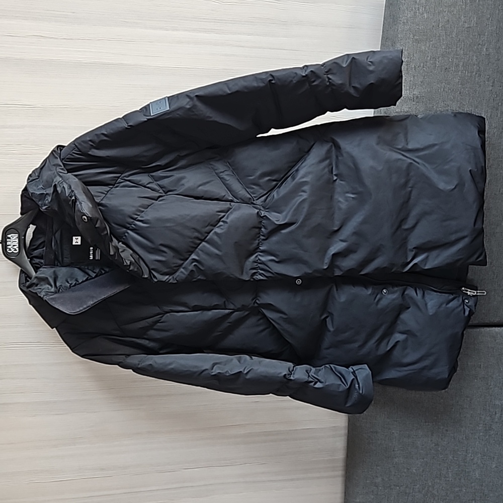 Under Armour Down Parka - Black, Size Large